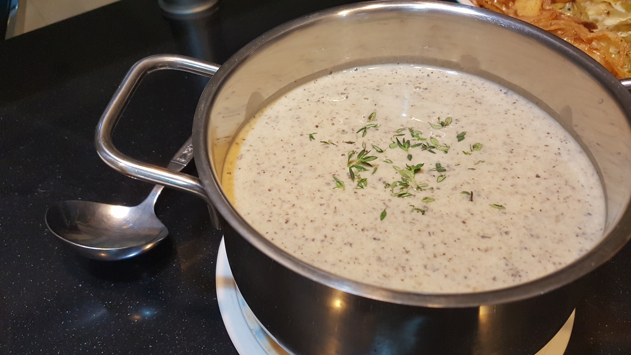 Cream of Wild Mushroom Soup