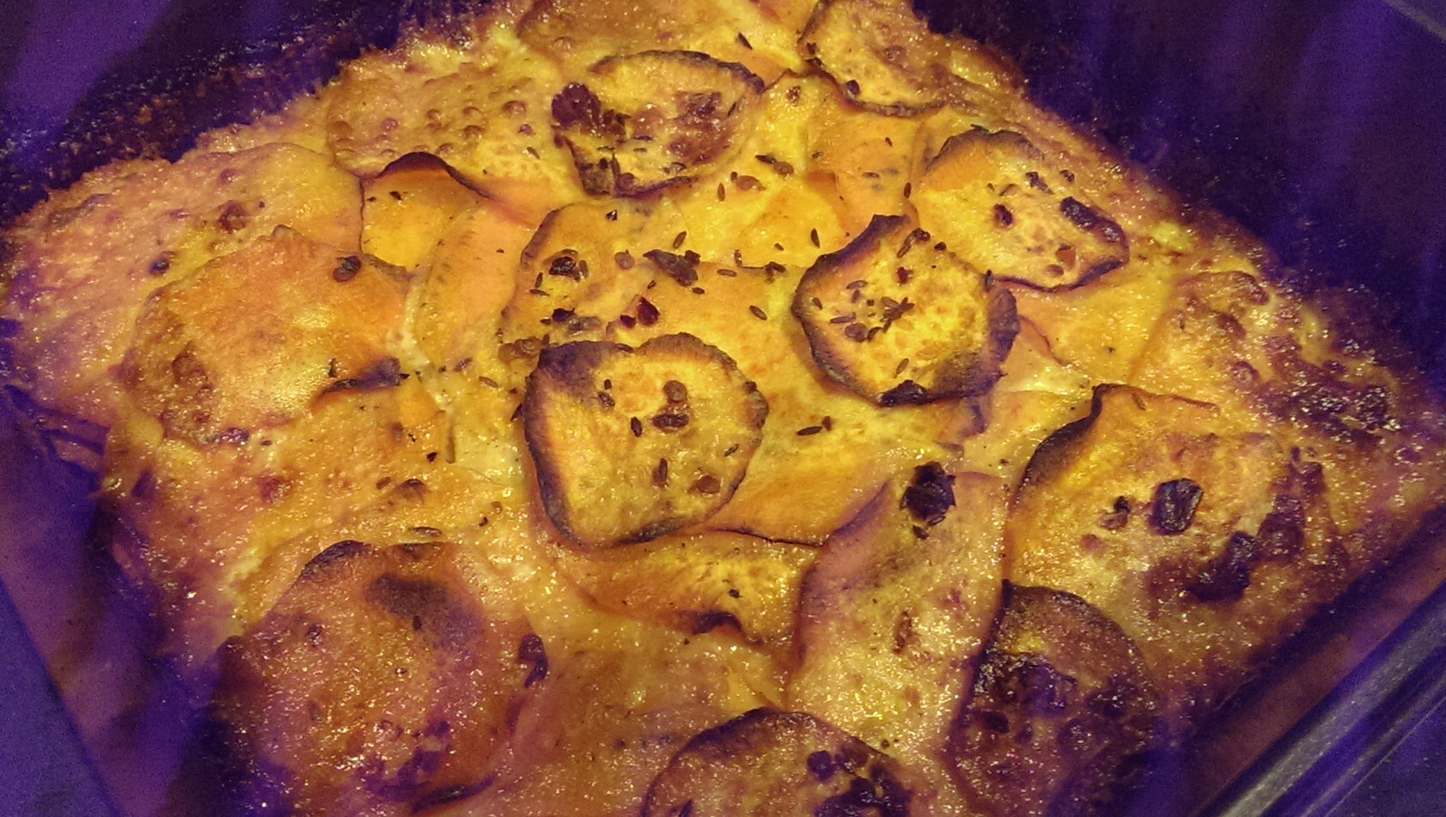 Potluck: Smoked Chilli Scalloped Sweet Potatoes