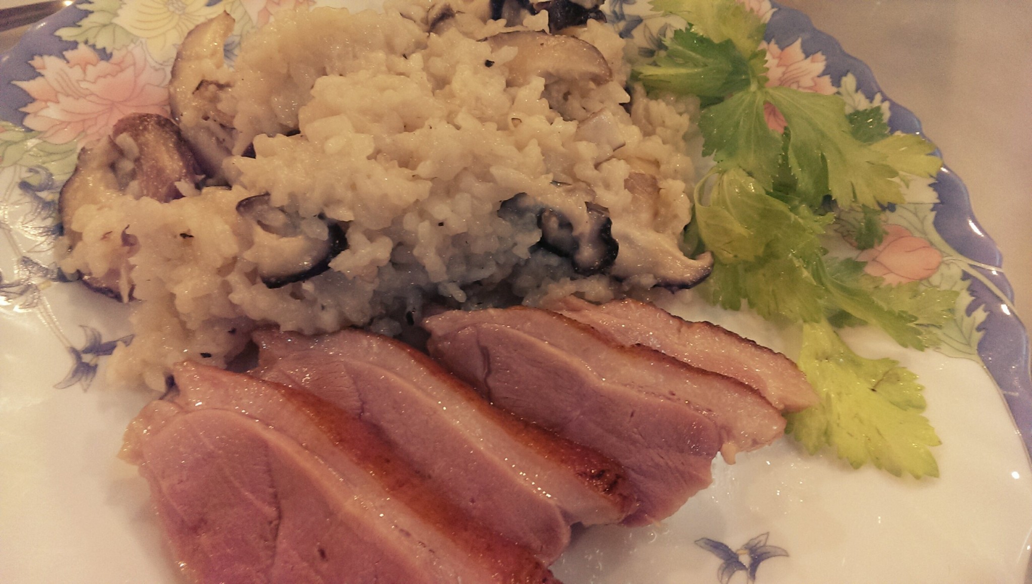 Weekend Cooking: Smoked Duck Risotto