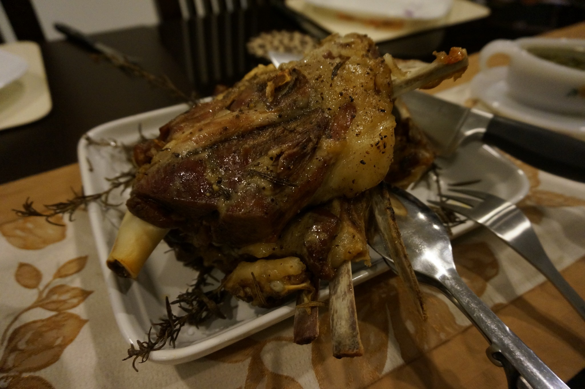 Dinner Club: Roast Lamb Shoulder