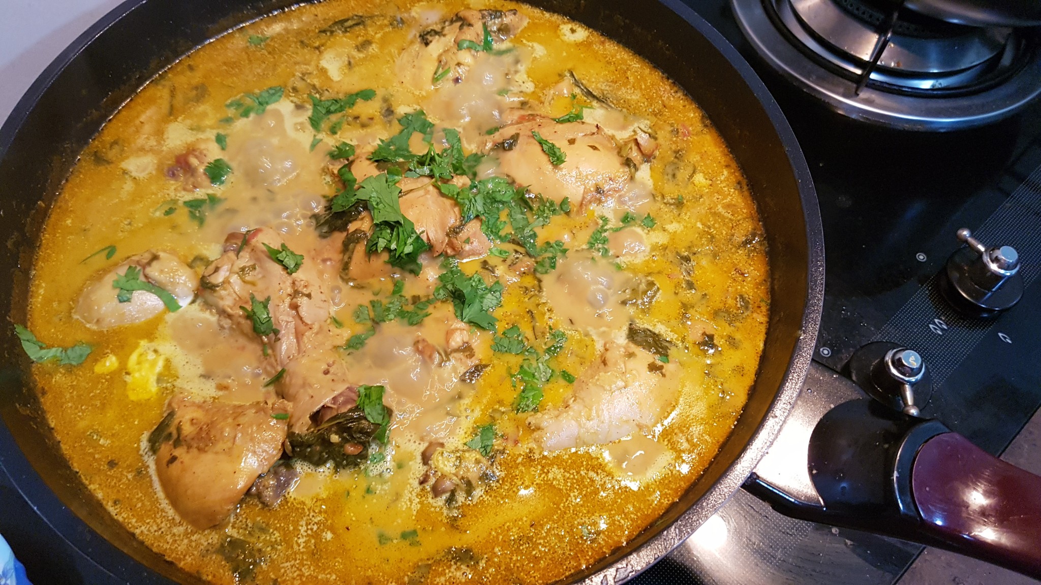 Weekend Cooking: Pressure Cooker Chicken & Chickpea Masala