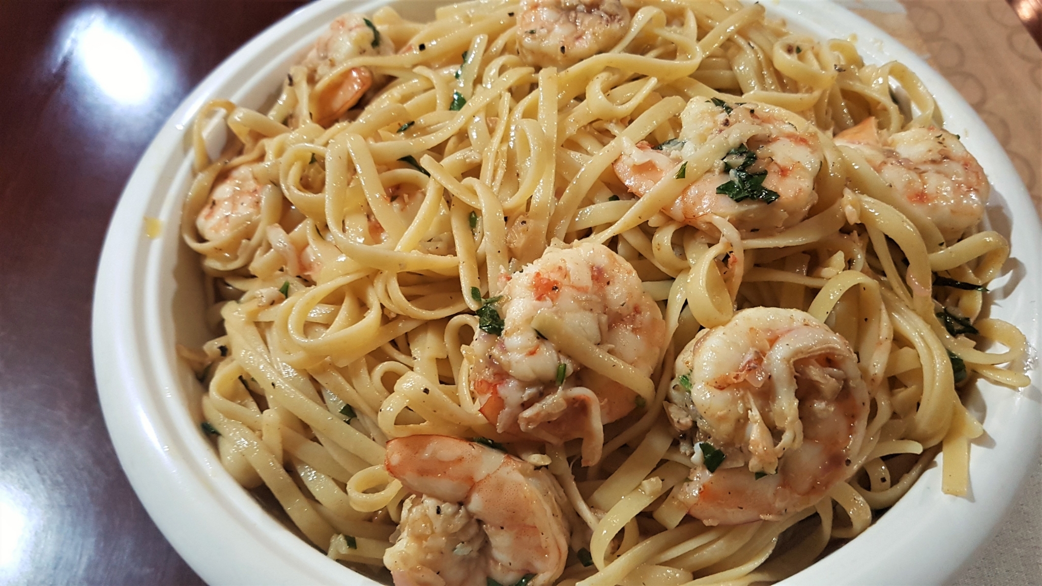 Weekend Cooking: Shrimp Scampi Pasta