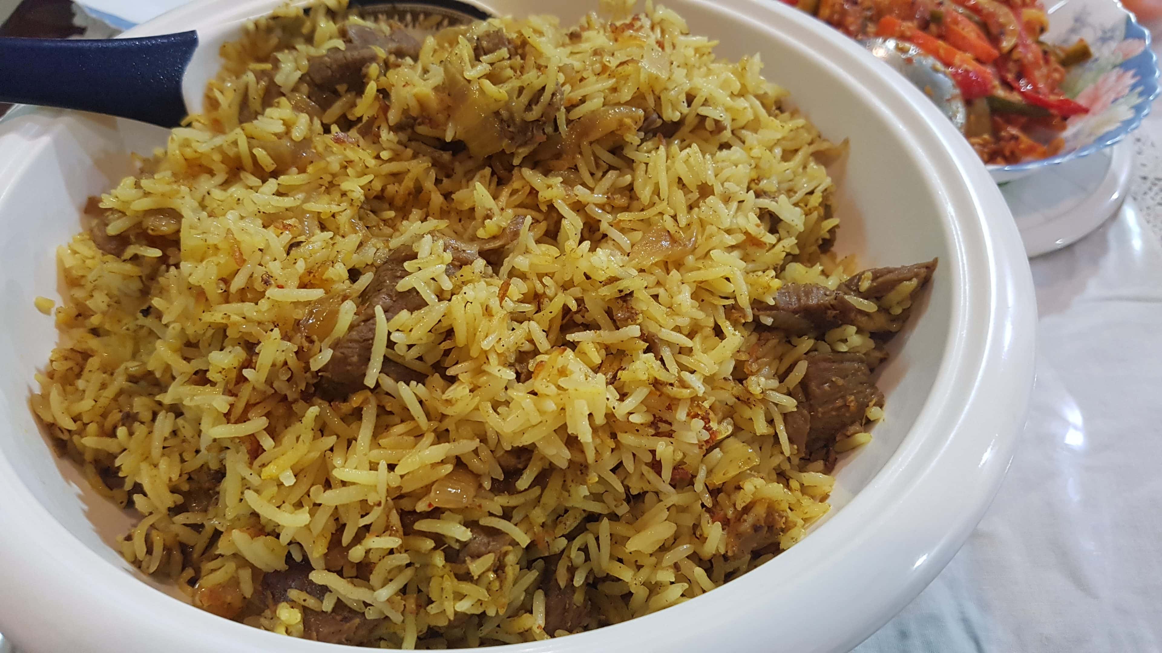 Weekend Cooking: Lamb Meghazlia Rice