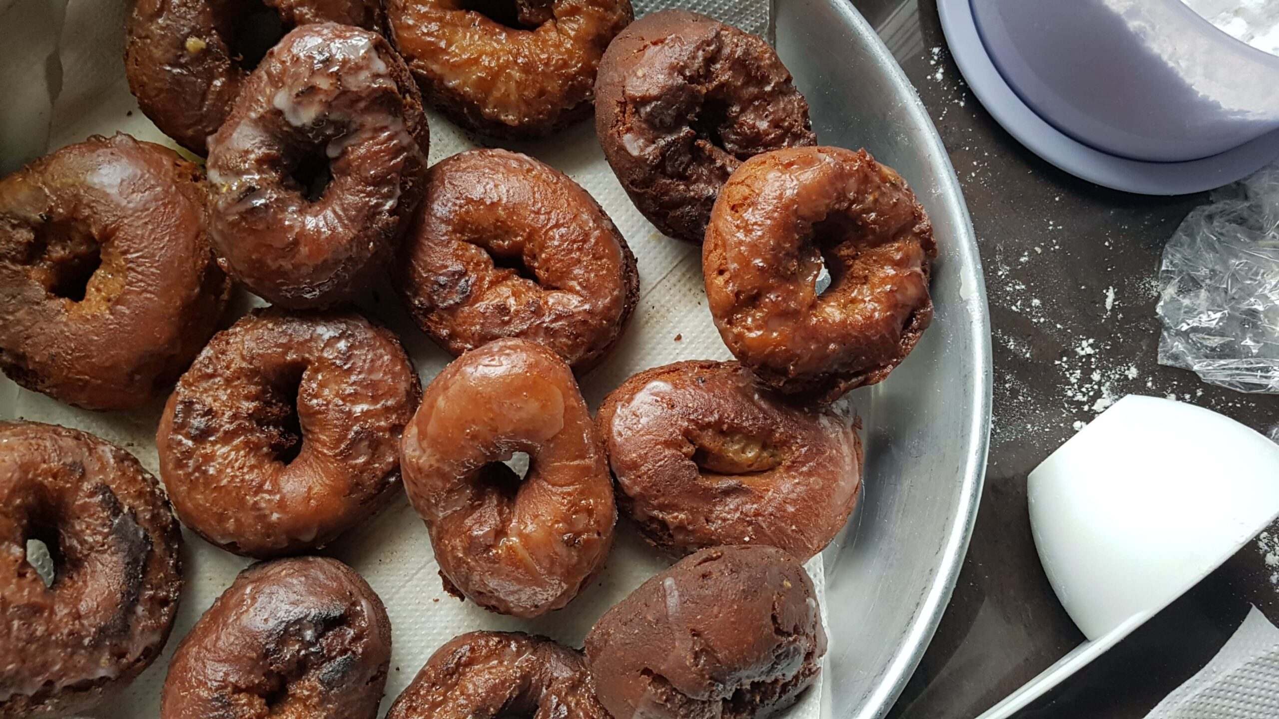 Weekend Cooking: Apple Cider Doughnuts