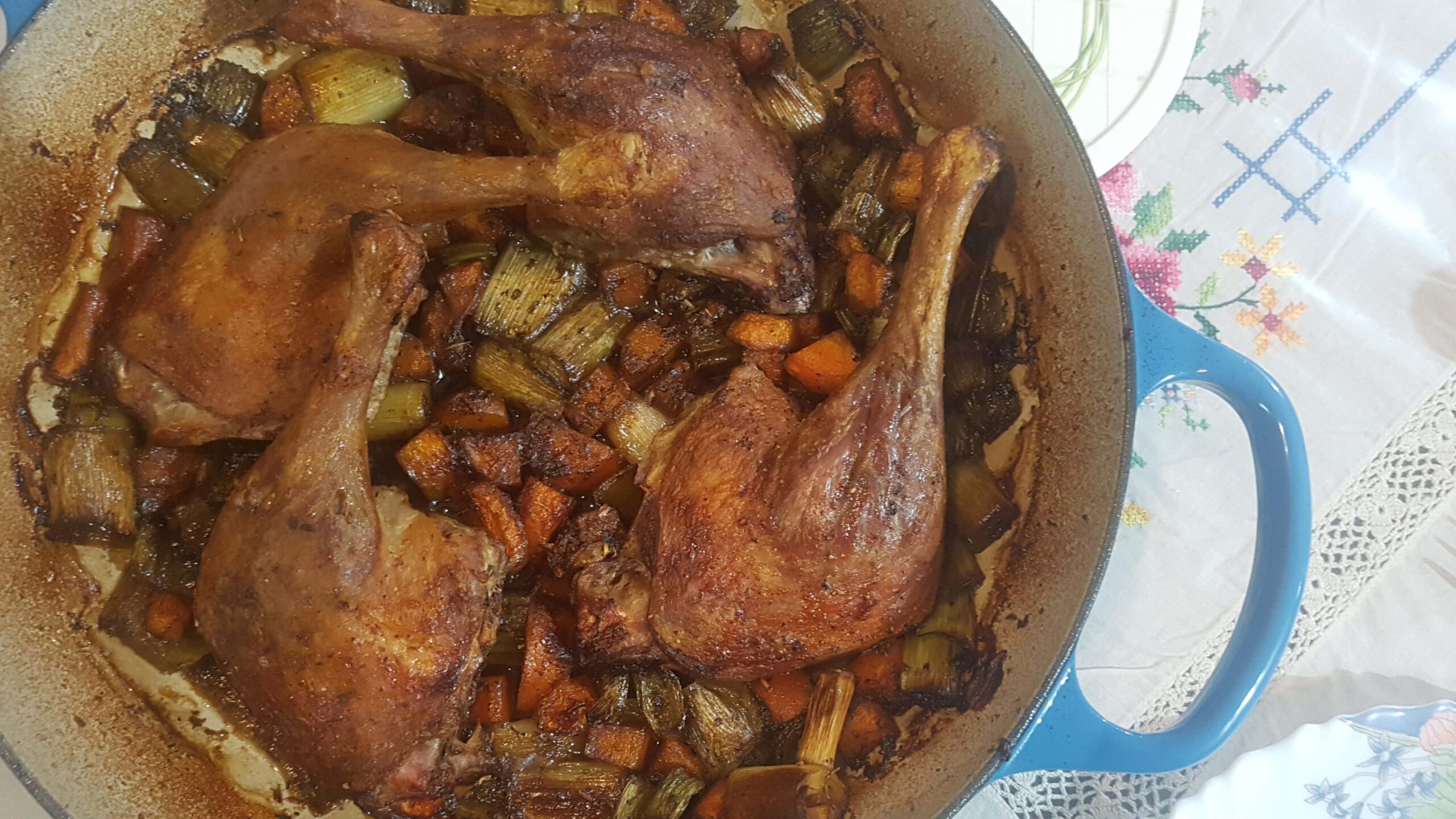 Weekend Cooking: Braised Duck Legs