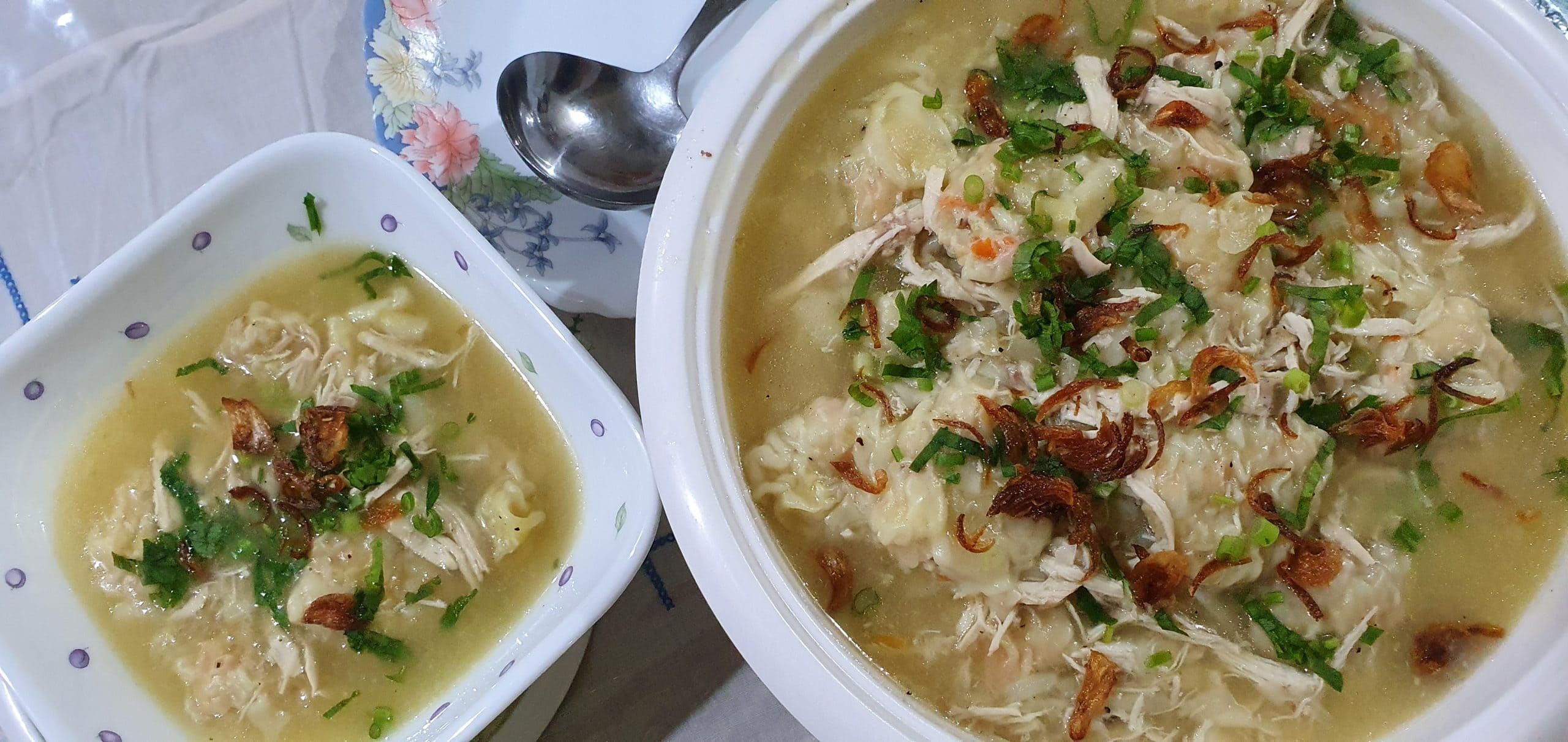 Molo (Filipino Dumpling) Soup