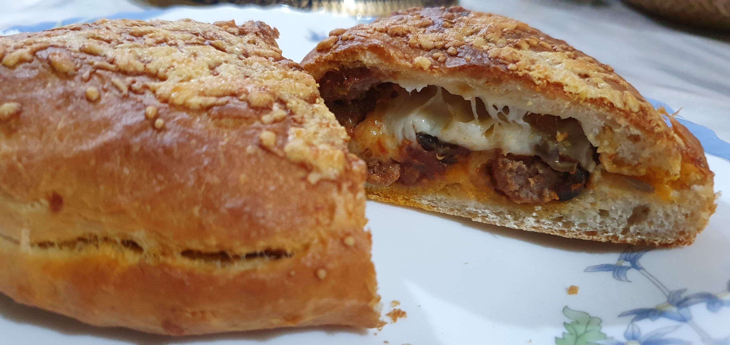 Sausage & Mushroom Calzones