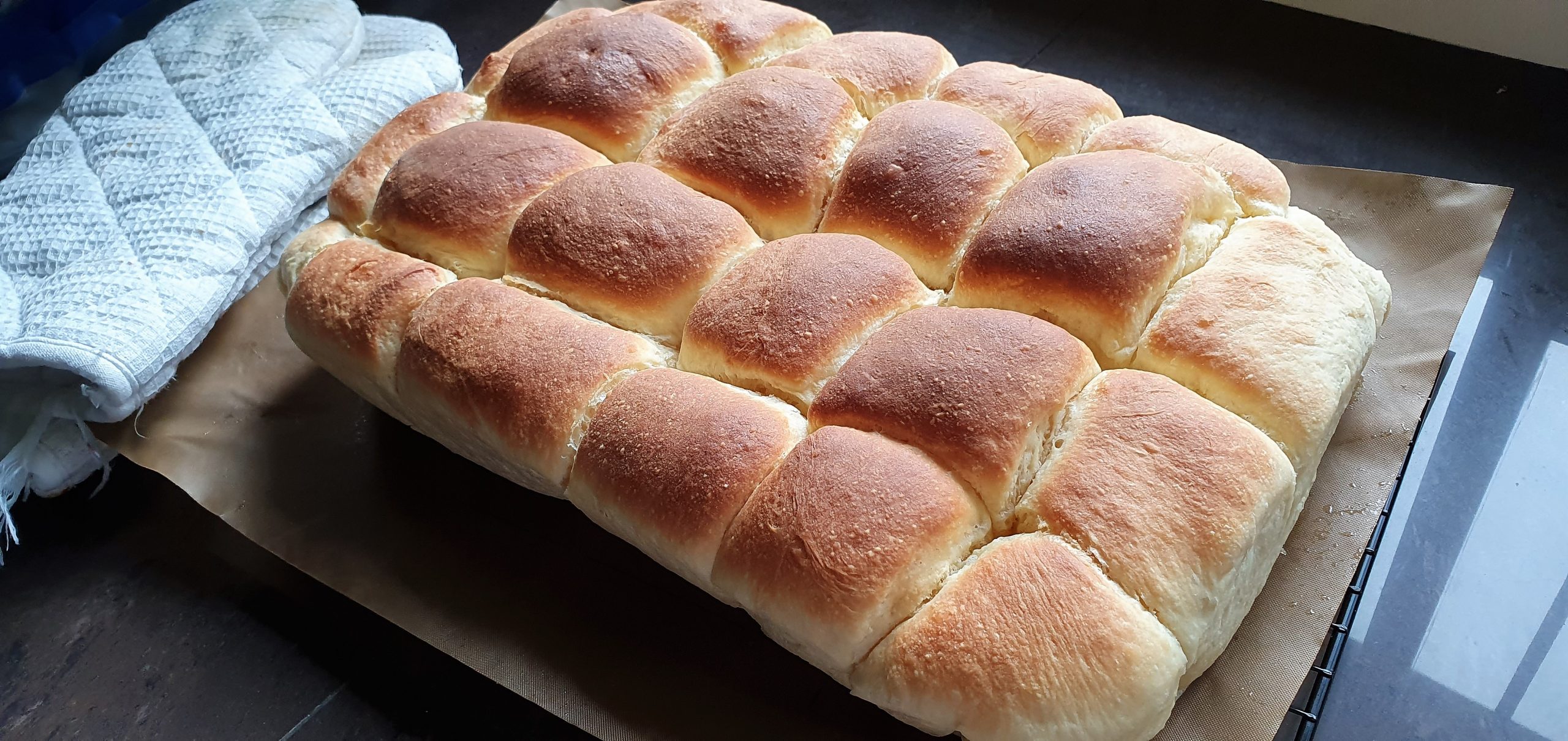 Breadmaker Kicked-up Dinner Rolls