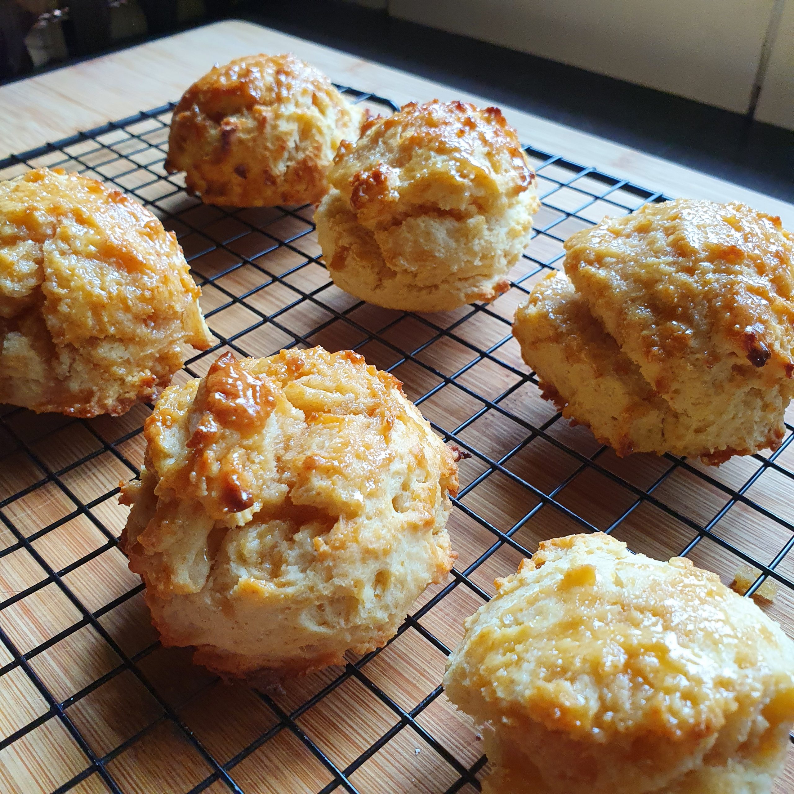 Honey Butter Biscuits (Texas Chicken Copycat)