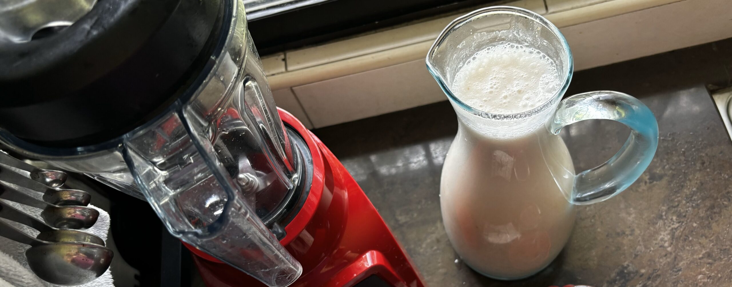 Barley Milk Using a Pressure Cooker