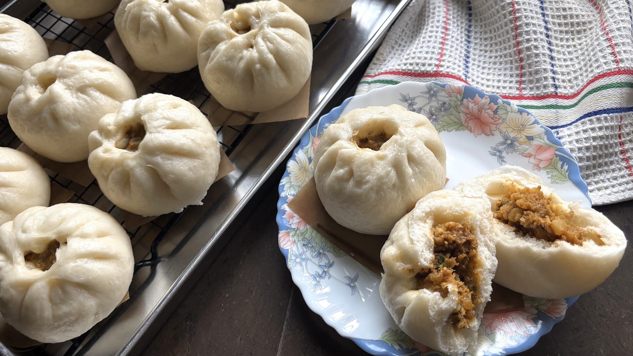 Chicken Curry Pau