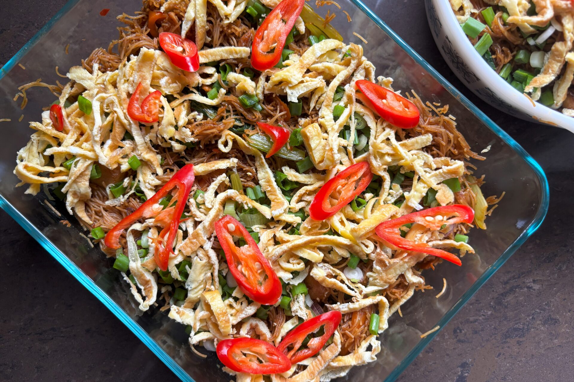 Fried Bee Hoon: Canteen Aunty Version